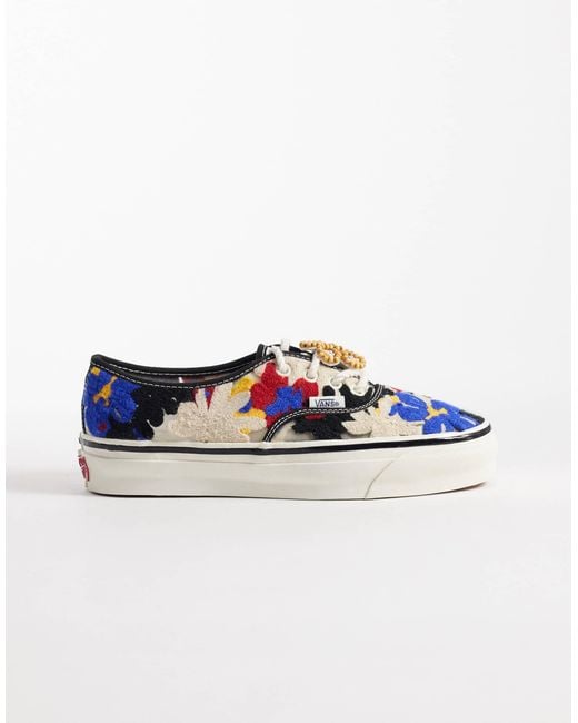 Authentic - baskets à fleurs Vans en coloris Blue