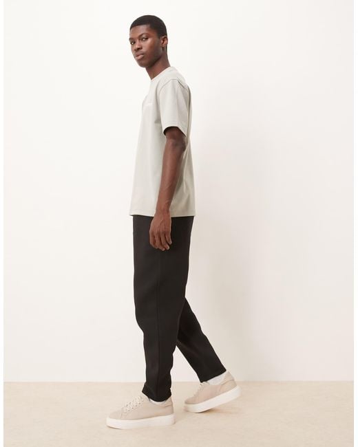 ASOS Black Heavyweight Heavyweight Boxy Oversized Sweatshirt for men