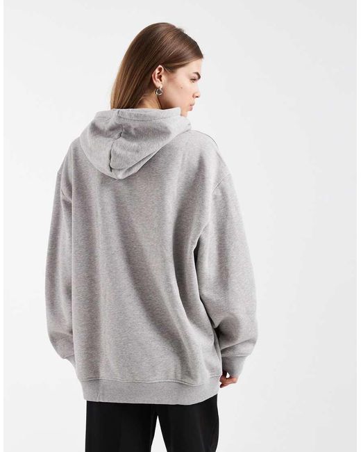 Adidas Originals Gray Essentials Oversized Hoodie