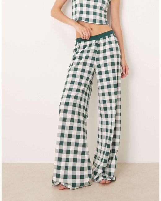 ASOS White Asos design tall – mix & match – pyjamahose