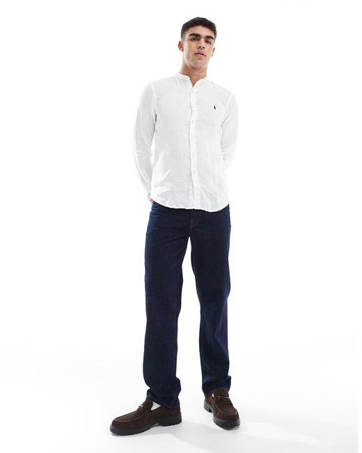 Polo Ralph Lauren – leinen-hemd in White für Herren