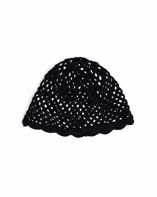 NA-KD Green Crochet Hat