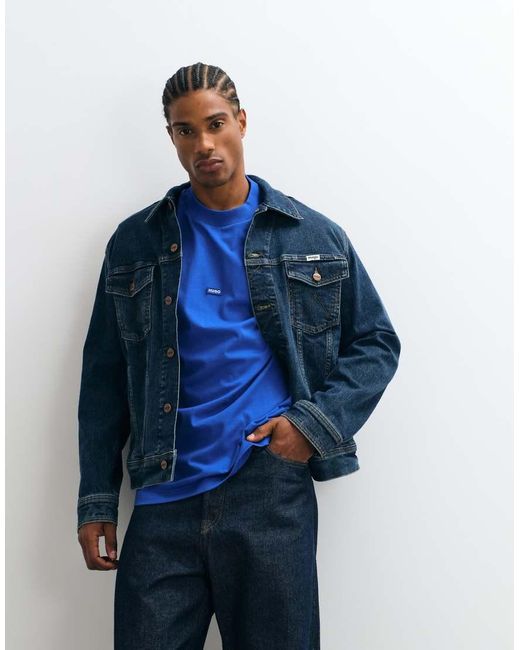 HUGO Blue Hugo Nieros Regular Fit T-shirt for men