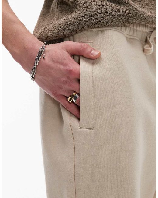 Topman Natural Straight Leg jogger for men