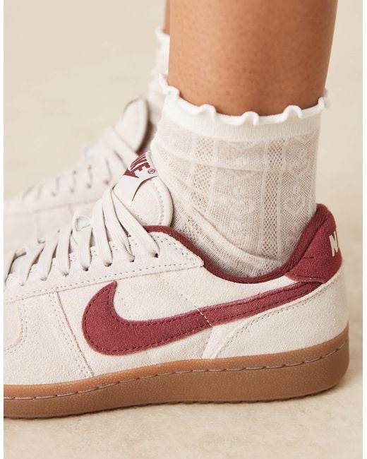 Nike Blue Field General Sneakers