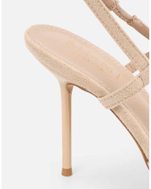 SIMMI Natural Kandy Slingback Courts