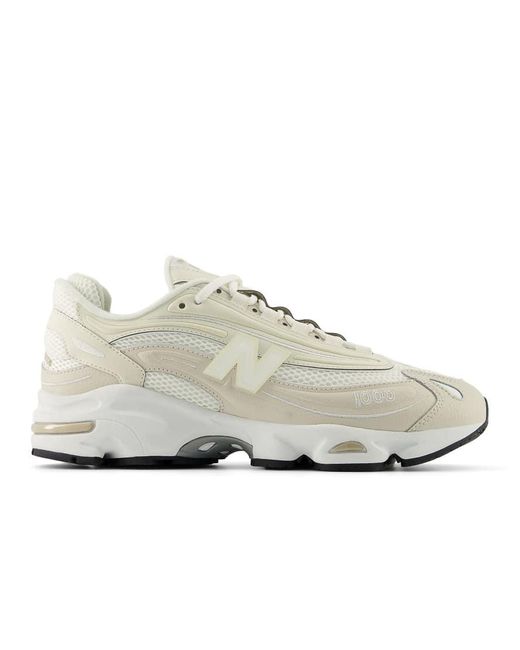 New Balance White 1000 Trainers