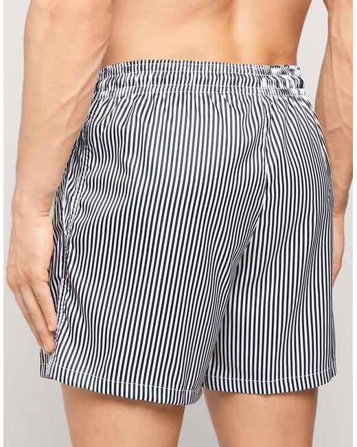 Tezenis Blue Printed Swimming Shorts for men