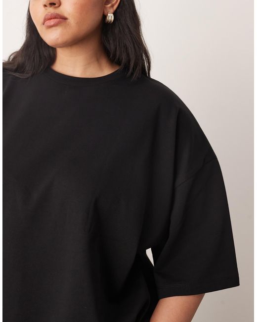 ARRANGE Black Curve – hochwertiges, schweres oversize-t-shirt