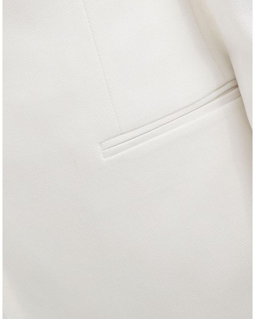 ASOS White Slim Suit Jacket for men