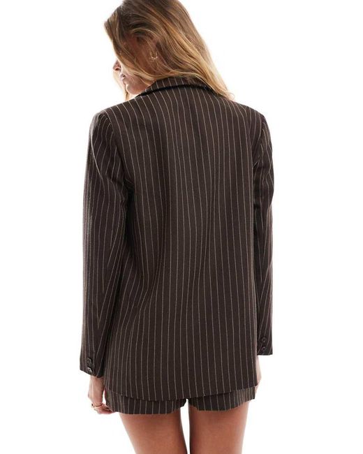 Miss Selfridge Oversized Blazer in het Black