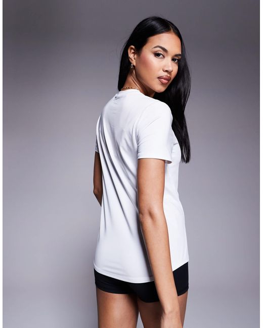 4505 White Icon Active Quick Dry Performance T-shirt