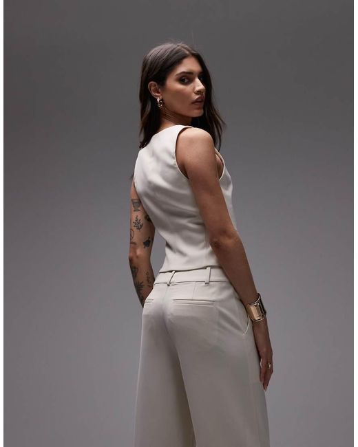 Nia Gray Jordan Linen Look Waistcoat