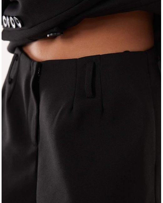Noughts & Kisses White Satin Shorts