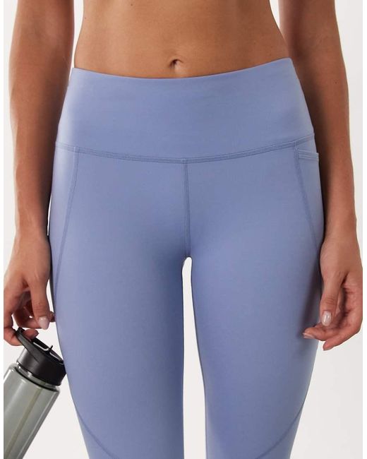 Sweaty Betty Blue Power 7/8 Workout leggings