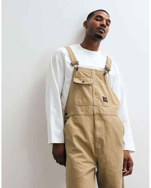 Levi's White Workwear Loose Overalls for men