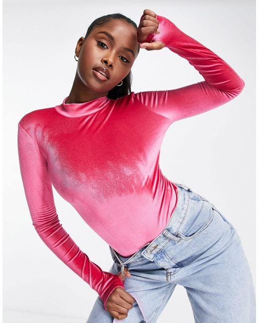 Rebellious Fashion Pink – hochgeschlossener body