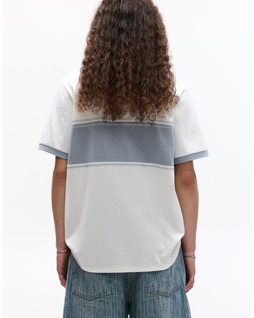 Pull&Bear – stwd – t-shirt in Blue für Herren