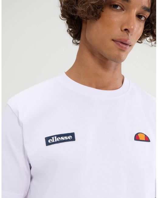 Ellesse White Floran Tee for men