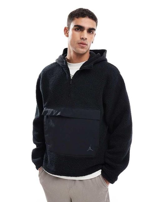 nike sherpa half zip