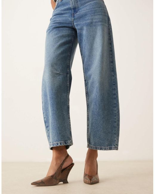 ASOS Blue Palmer Slingback Wedges