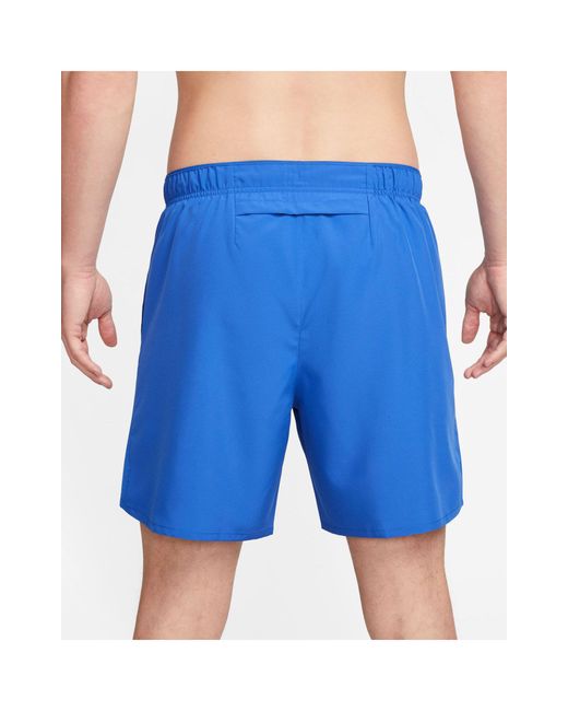 Nike Blue Dri-fit Challenger 7 Inch Shorts for men