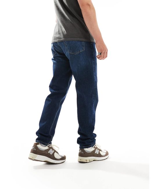 Barrel - jean décontracté fuselé - compact délavé Weekday pour homme en coloris Blue