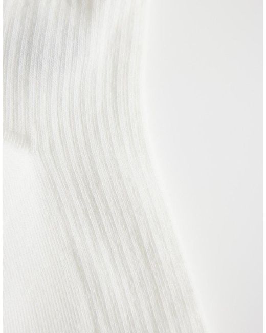 Adidas Originals Blue 2 Pack Ruffle Ankle Socks