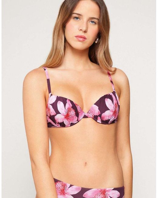 Tezenis Purple Hibiscool