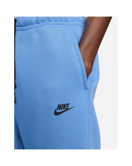 Nike Blue Tech Fleece Winter joggers for men