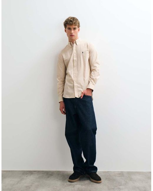 Polo Ralph Lauren Natural Sport Icon Logo Shirt for men
