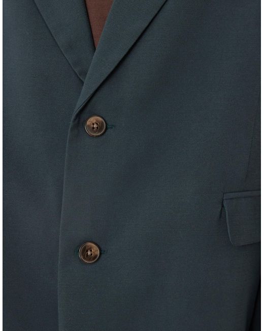 ASOS Blue Slouchy Oversized Suit Jacket for men