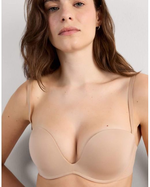 Intimissimi Natural Monica Ultralight Microfibre Bandeau Bra