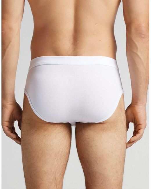 Intimissimi White "The Indestructible" Briefs for men