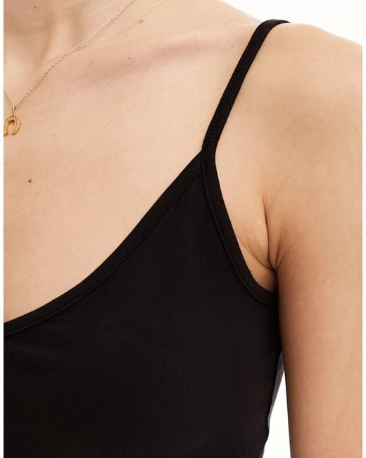 Vero Moda White Longline Soft Cami Top