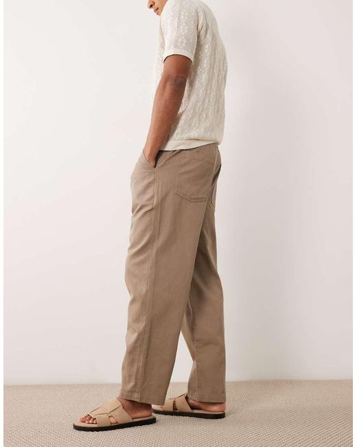 Greenport Farah de hombre de color Natural