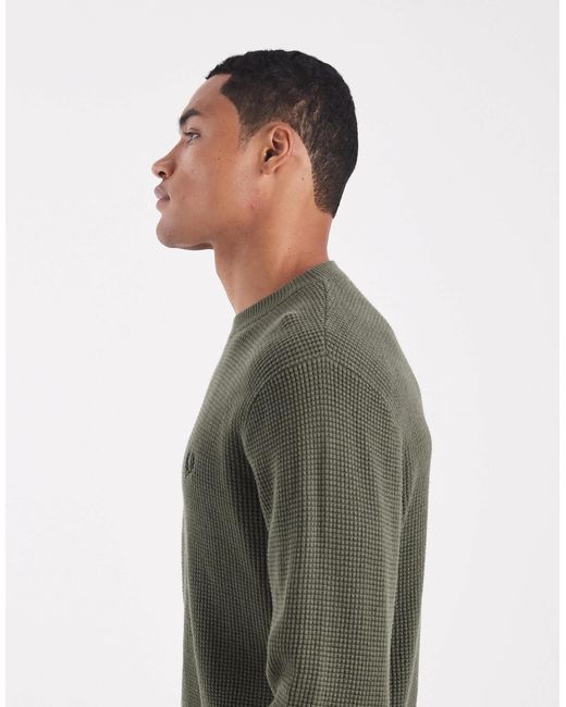 Fred Perry – pullover in Green für Herren