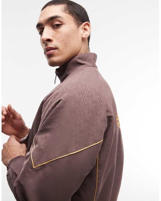 PUMA Brown King Short Lined Jacket for men