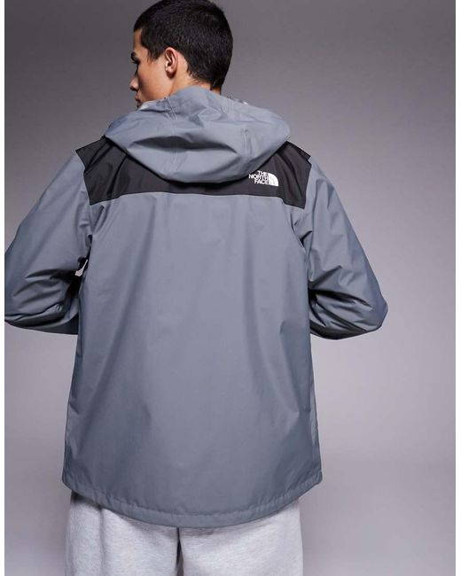The North Face Gray Antora Waterproof Jacket for men