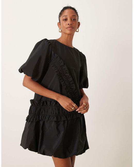 Robe manches volantées new arrivals