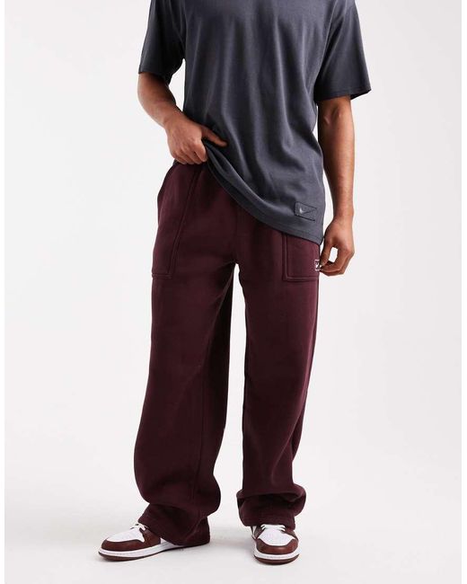 Nike Blue Street Fleece Tapered Joggers for men