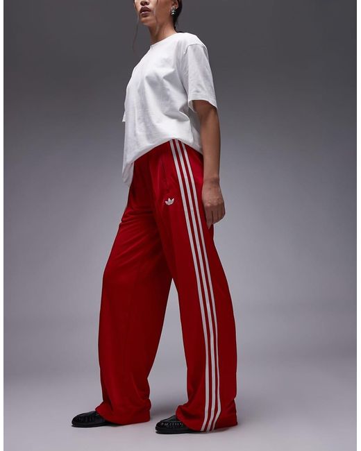 Adidas Originals Red Firebird Loose Track Pants