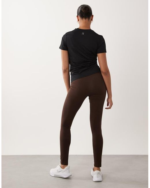 Mama.licious Black Mamalicious Maternity Cotton 2 Pack legging