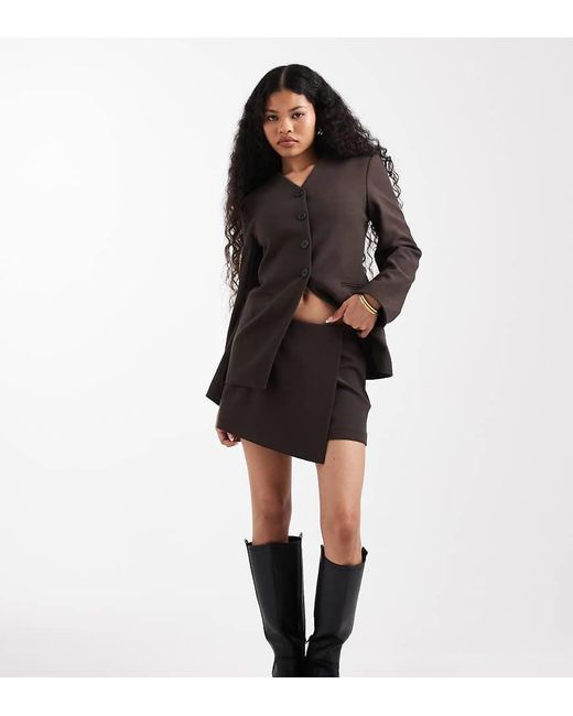 Only Petite Elegante Skort in het Black
