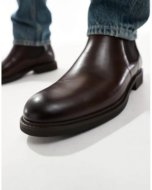 Schuh Blue Declan Cheslea Boots for men