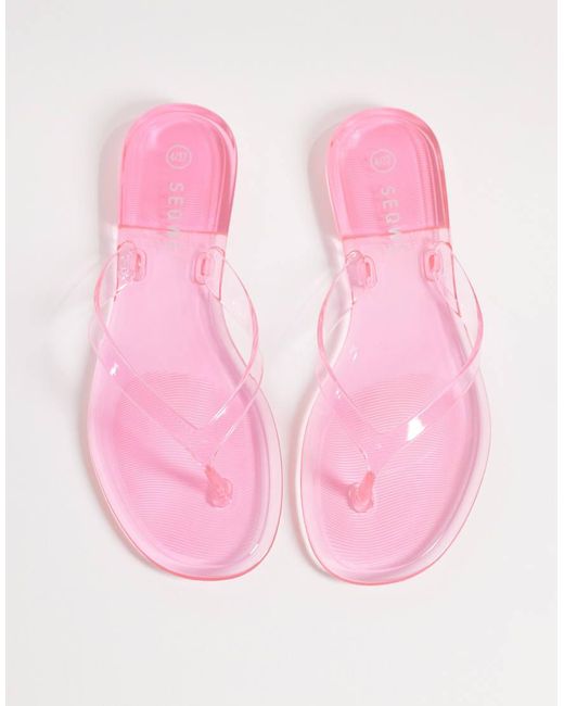 Infradito di SEQWL in Pink
