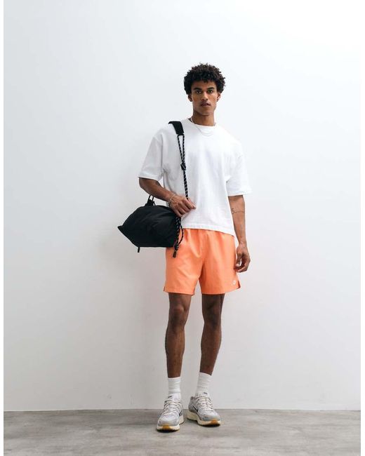 Nike White Club Woven Shorts for men
