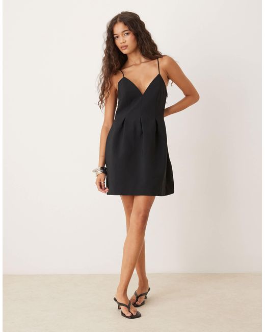 ASOS Natural – geformtes minikleid