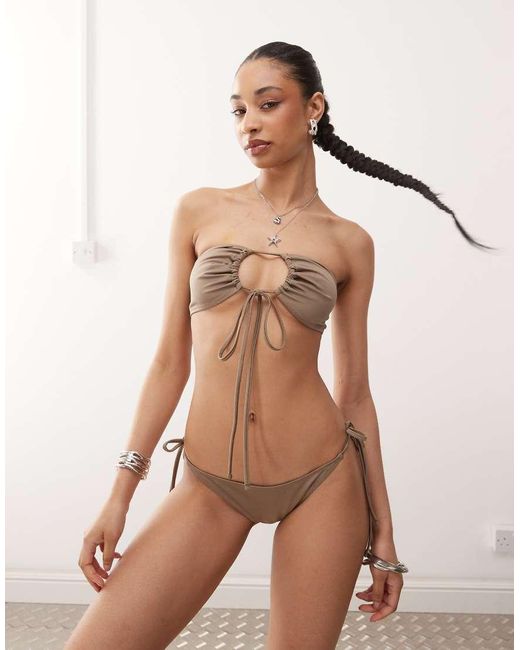 Weekday Natural Multiway Bikini Top