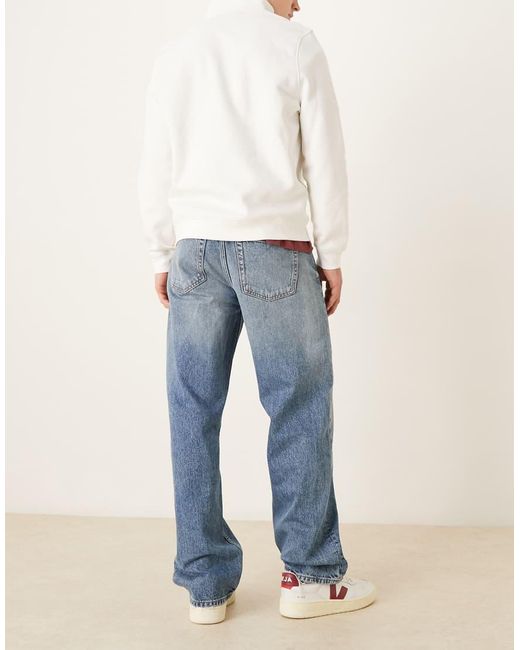 Calvin Klein Blue 90s Straight Fit Jeans for men